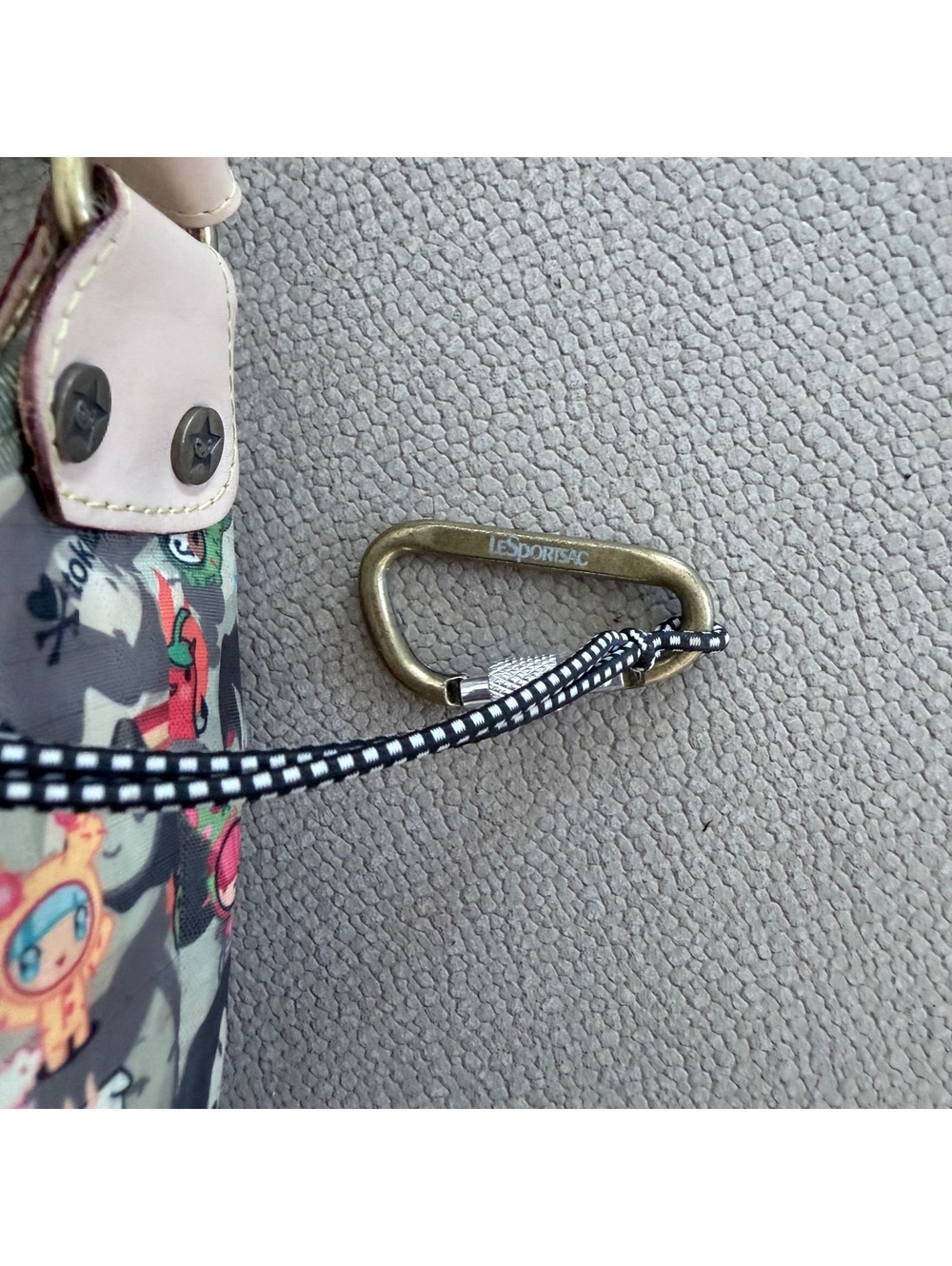 Vintage LeSportsac Tokidoki Printed Mini Shoulder Bag | Charm - Picture 3 of 12